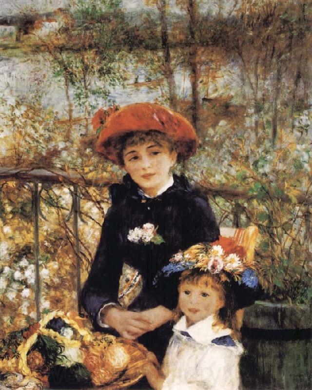 Pierre-Auguste Renoir On the Terrace France oil painting art